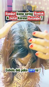 rambut kamu sering rontok dan sering gatal karena ketombe ? cobain deh pake cara ini . #tips #tipsandtricks #Info #RambutSehat #kecantikan #tipssehat #rambutcantik #tutorial | Rifka February Riskia