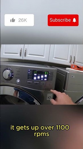 LG Washer Clothes Soaking Wet Diagnose In 1 Minute #appliancetips #homeappliance #diy #diyrepair