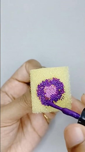 DIY Ombre Nails Using Sponge | No Tools Needed! #ombre #nails #nailartathome #ombrenailart