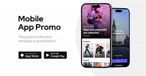 Mobile App Promo Phone 14 Pro