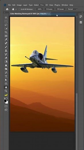 ✈️ Color Match a Photo in Photoshop!