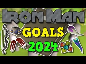 OSRS IRONMAN Goals 2024
