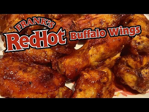 FRANK’S RED HOT BUFFALO WINGS *AIR FRIED FROM FROZEN IN THE NINJA GRILL