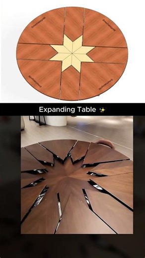 Is This the Best Table Ever? 🤯✨| Expanding Table Design #woodworking #engineering