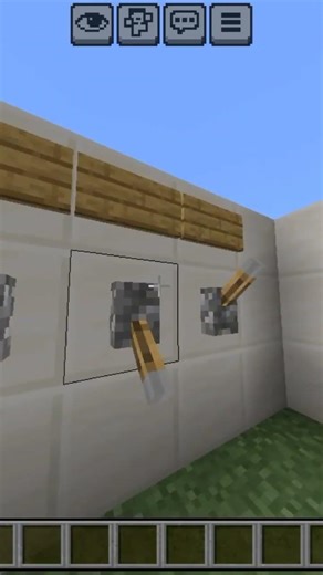 4 digit code door in Minecraft #trending #minecraft