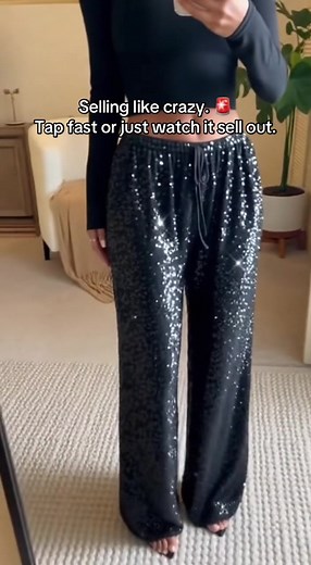 Women's Fashion Pants with Elastic Pockets Waistband #tiktokshopblackfriday #spotlightfinds #ootd