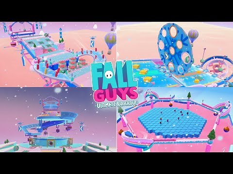 Fall Guys // All 7 New Maps [Season 3]