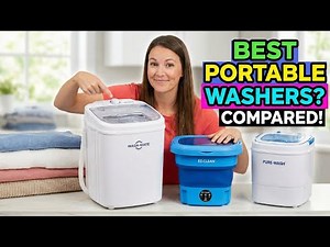 6 Best Portable Washing Machines 2026: Which One Wins?