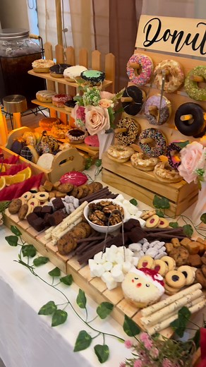 Delicious Classic Dessert Table for Birthday Celebration
