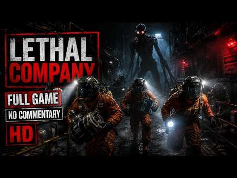 Lethal Company FULL GAME Walkthrough No Commentary 1080p HD | Horror Co-Op Gameplay