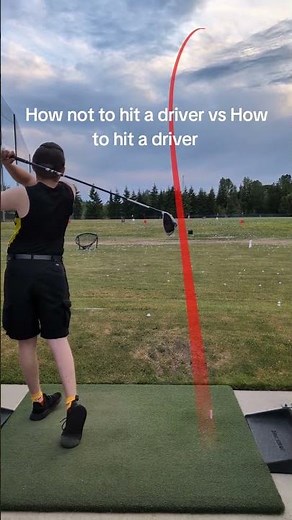 How not to hit a driver vs How to dit a driver. TaylorMade Sim 2 Max