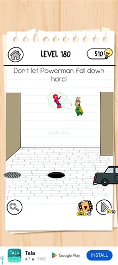 Brain test 3 level 180