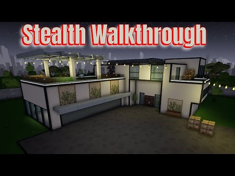Mansion Stealth Walkthrough - One Armed Robber tips