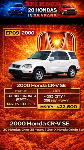 The Honda CRV That Carried Gen-X Into the SUV Era