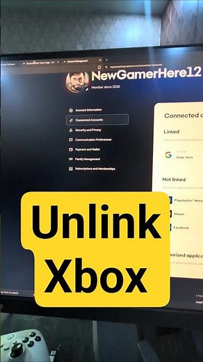 unlink Xbox From EA #EAAccount #XboxUnlink #UnlinkAccount #EAHelp #GamingTips
