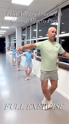 I’m going to share some full exercises with you all in the future, as I believe these training exercises can massively shape a dancers future. This exercise is all about floor pressure and squeezing the heel downwards through preparation before elevating. Not only will this create better connection, execution and co trol for smaller jumps such as jeté, assemblé etc, it will also prepare a younger dancer for the future demands of big jumps, such as grand jété, cabrioles etc. Practicing this at th