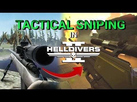 The ULTIMATE Sniper Guide for Helldivers 2 (HELLDIVE DIFFICULTY)