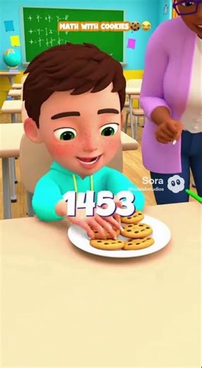 MATH WITH COOKIES 🍪😂 | School Logic Gone Wrong #kidslab