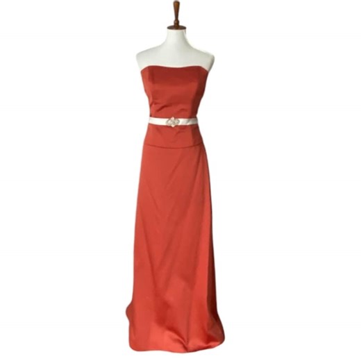 Alfred Angelo Vintage Strapless Formal Dress Medium Long Bridesmaid Gown Set Prom Cruise Party Rare 90s Style Jewel - Etsy