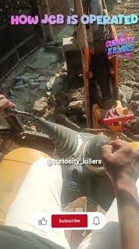 Inside the Cab: Operating a JCB Like a Pro! 🚜 #jcb #machine #viral #trending #satisfying #mindblown