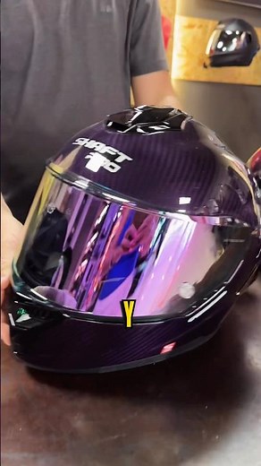 ⁉️ PURPLE CARBON FIBER Shaft Pro Series 620 C Carbon Helmet #helmets #shaft #shafthelmets #motorc...