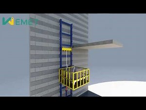 Single Guide-rail Lift Platform from Wemet