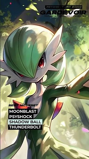Pokemon Gardevoir Best Movesets