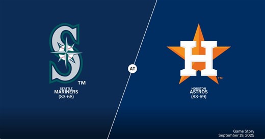 Seattle Mariners at Houston Astros Preview - 09/19/2025