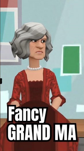 THAT ONE GRANDMA #animation #plotagon #funny #classiccaillou #cartoon #funnyanimation