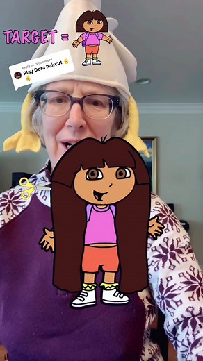 Dora Haircut Filter Challenge Fun Game