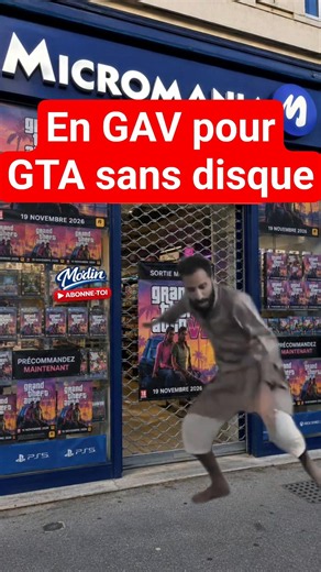 😂 Arrested for a game case without the disc? 👉🏻 #gta6 🦩🎮