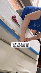 Turn a tension rod & pool noodle into THIS for fall!