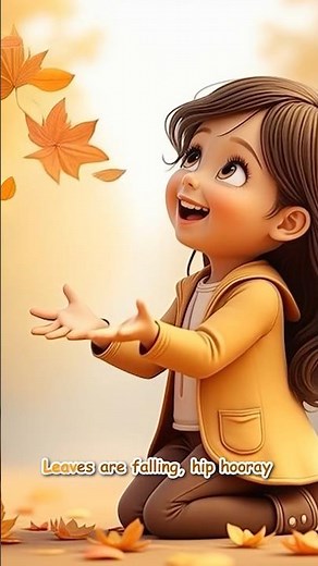 🍂☂️ Autumn Weather & Clothes Song 🎶 Nursery Rhymes & Kids Songs
