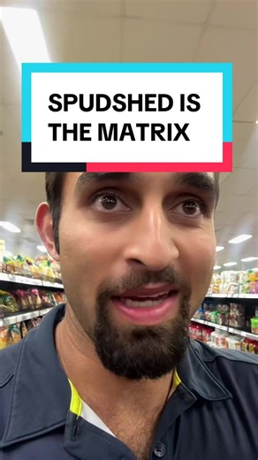 Shopping at spudshed will get you sucked into the matrix, I love it #matrix #shopping #shops #foryou #binge
