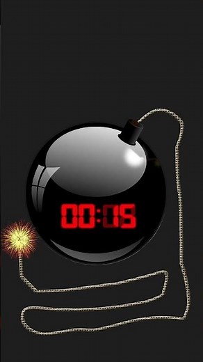 30 Second Timer With Bomb Explosion.#shorts #timer #tiktok #countdown #30sec #bomb #explosion