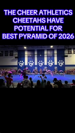 highest potential of best pyramid so far@Cheer Athletics #majors #fyp #cheer #ceocp#lc