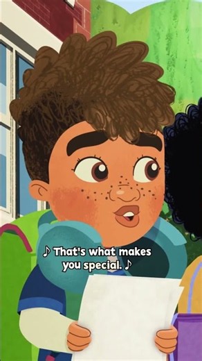 "That's what makes you...YOU!" The Day You Begin comes to PBS Kids on August 7th. #pbs #pbskids #the