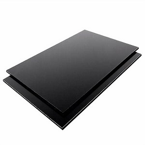 [Hot Item] Aluminum Composite Black Cladding Standard Size Exterior Wall Cladding Metal Panel