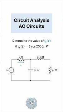 AC Circuit Analysis: Phasor Transformation #electrical #electricalengineering