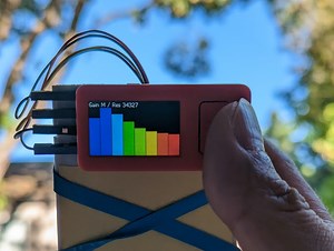 AS7341による光のスペクトル(波長分布)測定と光害分析