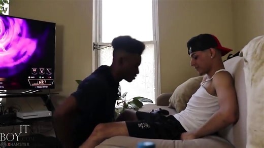 Gay sluts guzzle cum after intense blowjobs