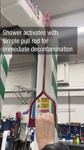 Trace Tape Heated Safety Shower: Key Benefits Overview | Hughes Safety Showers