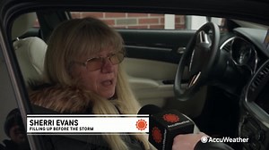 AccuWeather’s Jillian Angeline caught up with Long Island drivers in line to gas up their cars; some have been waiting in line for hours with a big storm on the way. https://bit.ly/3GaJkhh | AccuWeather