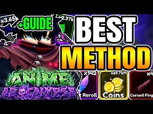 Anime Apocalypse COMPLETE Guide! Best Farming Methods & Tier List