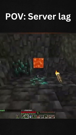 Pov: Server Lag 🤣 #minecraft #herobrine #shortsvideo #viral #tweening