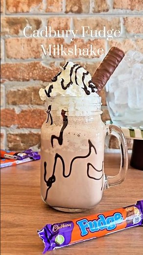 Cadbury Fudge Milkshake Recipe by The Ice Co