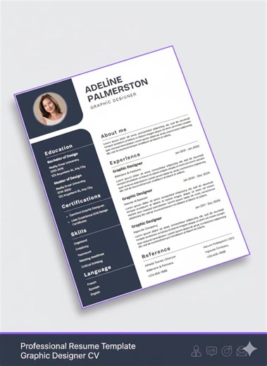 Modern Professional CV Set – 10 Stylish Designs – PDF   Editable Canva Templates - Etsy