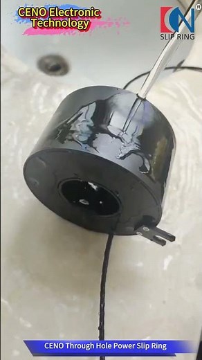Electric Power Slip Ring with Through Hole 38mm