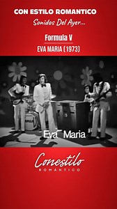 Formula V - Eva Maria #1973 #evamaria #formulav #años70 #conestiloromantico | Con Estilo Romantico