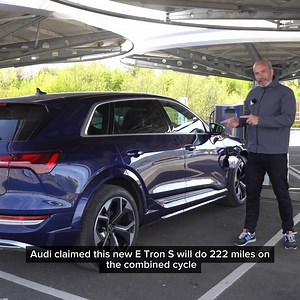 Testing the electric driving range on the Audi E-Tron S! | Joe Achilles Cars